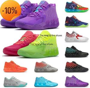 Scarpe Lamelo 2023 Scarpe Lamelo Scarpe da pallacanestro Scarpe da ginnastica da uomo Sneakers sportive Black Blast Buzz City Rock Ridge Red Lamelo Ball 1 Mb.01 donna Lo Ufo Not