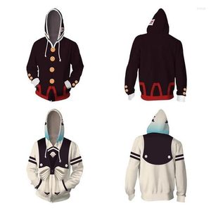 Herrtröjor toalettbundna Hanako-kun/jibaku shounen cosplay kostym serie 3 d fleece anime tryckt hoodie
