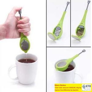 Segurança pp material tea infuser alimento grau de grau não imposto infusor ecofriendly durável filtro não tóxico Infusores