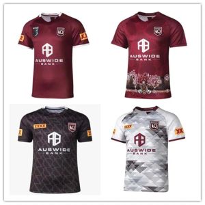 2022 Ulusal Rugby Ligi Queensland QLD Maroons Malou menşei Rugby forması gömlek boyutu S - 3XL en kaliteli Erkek Kadın