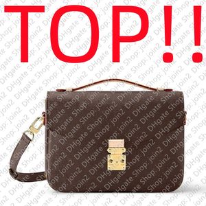 Borsa a tracolla TOP. M44875 POCHETTE METISS Designer Borsa a mano di lusso Borsa Tote Hobo Satchel Zaino Portafoglio Cintura Borse a catena da sera Frizione