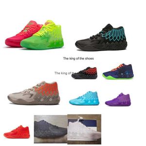 Lamelo shoes 2023Lamelo shoes 2023 Mens LaMelo Ball MB 01 basketball shoes Melo Red Green Purple Black Blue Bred Grey Queen City Buzz Galaxy What the