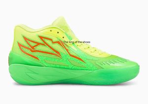 2023LAMELO Shoes MB.02 SPLIME MEN BASKERBALL SHOES 2023 BOYS BOYS HIGH