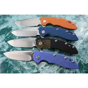 Wild Boar version Rick HINDERER CTS XM-18 Titanium G10 Handle D2 high speed steel blade folding knife for Camping hunting EDC to284J