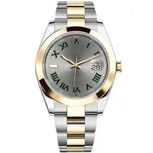 여자 자동 시계를위한 여성 시계 Windup Watches 36mm 41mm montres mouvement 기계적인 빛나는 사파이어 블루 핑크 멀티 방수 손목 시계