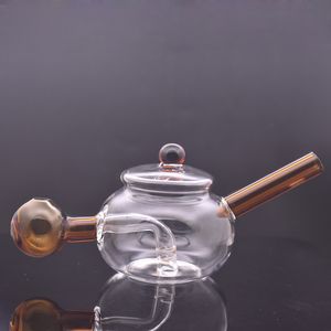 Klasik Mini Cam Yağ Burner Bong Su Boruları Kalın Pyrex Kül Catcher Kalın Geri Dilek Dab Teçhizat 30mm Yağ Kasesi ile Sigara İçme Aracı