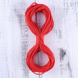 Gadgets ao ar livre Paracord Sobrevivência Sete núcleos CORBELA CORBELA CORBO DE CRAFTAÇÃO DE NYLON CORDA DE PABACIA DE NYLON (31 metros vermelhos)