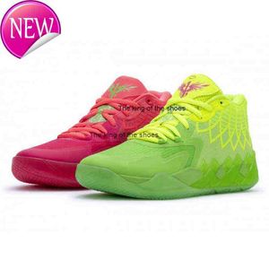 ラメロシューズ2023lameloシューズogbasketball Shoes mb.01リックとモーティバスケットボールシューズ