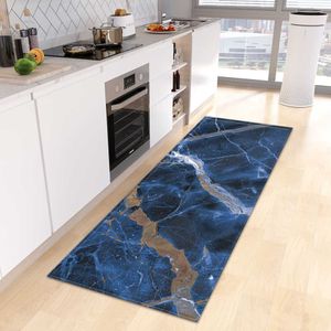 Carpets Marble Kitchen Rug Hallway Entrance Doormat Home Living Room Children Bedroom Floor Decor Carpet Bathroom Door Non-Slip Mat R230718