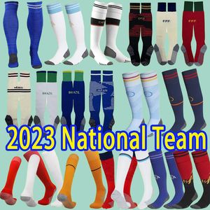 Skarpetki piłkarskie Włochy Skarpetki sportowe dorośli Italia Kids Soccer Socks Men Boys Football Portugalia Argentyna Brazylia Anglia Meksyk Japonia niemieckie Hiszpania francuskie