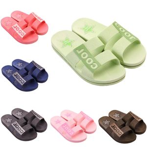 Slipare inomhus utomhus brun grön rosa mjuka kvinnor män skor strand kust badrum antiskid sandal storlek 36-45