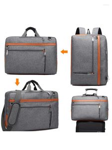Backpack Convertible Shoulder Messenger Bag Business Briefcase Casual Handbag Waterproof Travel 17.3 Inch Laptop