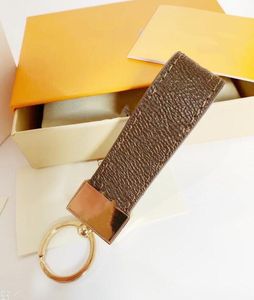 läder nyckelring manliga och kvinnliga presenter Väska bil nyckelring docka hängsmycke stil 6-färg med låda grossist