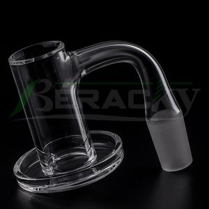 Beracky Full Weld Smoking Quartz Charmer Banger 20mmOD Fully Welded Beveled Edge Heady Quartz Nails For Glass Water Bongs Dab Rigs Pipes