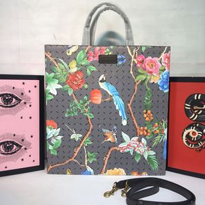 Designer Totes Bag Borse da donna in tela Borsa Fashion Old Flower Letters Shopping bag di grande capacità Cinturino in tessuto rimovibile Tasca interna con zip Borse a tracolla