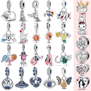 Pandora's Original S925 Sterling Silver Party Boys and Girls Charm Beads Suitable for Bracelet DIY Fashion Jewelry