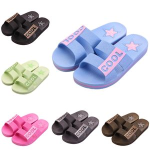 Slippers Indoor outdoor purple coffee pink red women men shoes Beach Coast bathroom antiskid sandal size 36-45