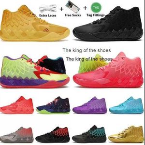 2023Lamelo shoes OG Hiking Footwear LaMelo Ball 1 MB.01 Men Basketball Shoes Rick and Morty Galaxy Sneakers Trainers Sports Size 46Lamelo shoes