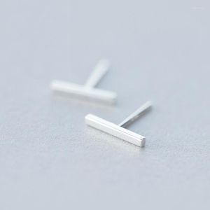 Stud Earrings MloveAcc 925 Sterling Silver Jewelry Fashion Cute Tiny Stick Gift For Girls Kids Lady
