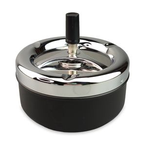 Portable Dining Table Round Rotating Cigarette Ashtrays Ash Tray Hotel Decoration with Lid Ashtray Cute Ash Tray Cigar Ashtrays