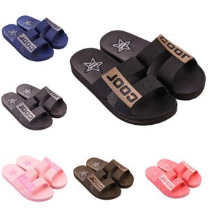 Slippers Indoor outdoor soft brown pink red coffee women men shoes Beach Coast bathroom antiskid sandal size 36-45