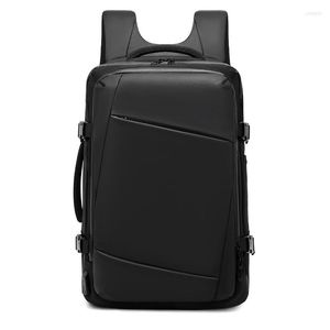 Backpack Waterproof Fashion Men USB ładowanie plecaków 15,6 cala torba laptopa Podróż biznesowa Mężczyzna Mochila 2023