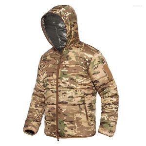 Men's Down Big Size 5XL Tactical Jackets Men Winter Military Camouflage Hooded Parkas Male Light Weight Thermal Mens Outdoor Warm Coats