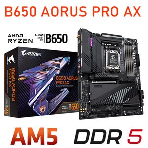 ソケットAM5マザーボードDDR5 128GB PCI-E 4.0 AMD B650ギガバイトB650 AORUS PRO AXマザーボードAM5 RYZEN 7000シリーズCPU M.2 ATX