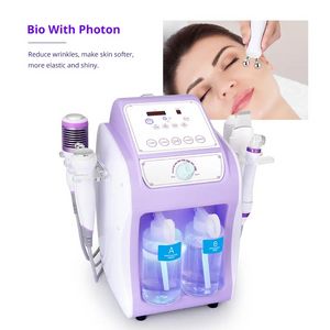 Dermabrasion Facial Care Machine 6 in 1 Ultrasonic Blackhead Removal Skin Scrubber Skin Clean Machine Home Beauty Instrument