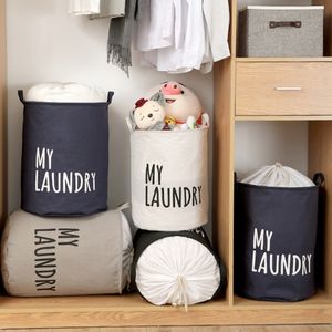 Cestas de armazenamento cesto de caixa de armazenamento de linho dobrável para armazenar roupas sujas cestas de lavanderia cesta de pão de pão de pão de roupas de vestuário 230310