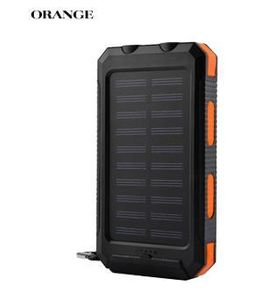 20000 мАч двойное USB солнечное зарядное устройство водонепроницаемое светодиодное светодиодное мобильное телефон Солнечный банк с Compass E8A