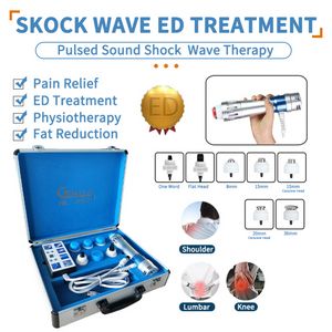 2023 Дом используйте электрический Zimmer Shockwave Machine Machine Shock Wave Wave оборудование ED Лечение для облегчения боли DHL492