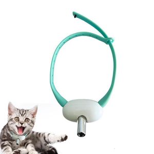 Cat Collars Leads Collar Light Toy Wearable Electric Smart Amusing Leash with USB充電ポート屋内インタラクティブホーム230309