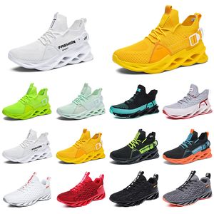 Laufschuhe für Herren, atmungsaktive Turnschuhe, General Cargo, Schwarz, Himmelblau, Blaugrün, Grün, Tourgelb, Herrenmode, Sport-Sneaker, Free Forty-One