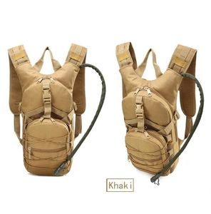 Mochila aquática de 3l de 3l Backpack Camuflagem Militar de Hidratação Tática Pacotes Caminhando Campo Ciclismo Isolamento Sacos de armazenamento de água potável Rucksack