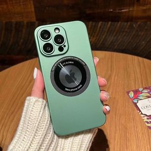 Electroplated magnetic phone case For iPhone14ProMax 14Pro 14 13ProMAX Lens protection