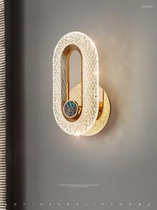 Modern LED nordic wall sconce - 7W Bedroom Closet Light for Interior and Bedside Decor