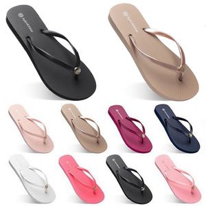 Mode tofflor strandskor flip flops kvinnor grön gul orange marin bule vit rosa brun sommar sport sneaker glider sandaler storlek 35-38