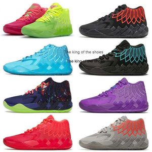 20233melo Shoes Top Caffice Mb.01 Баскетбольная обувь Рик и Морти на продажу Buzz City Athletic Sport Black Blast Queens Rock Ridge Redlemelo обувь