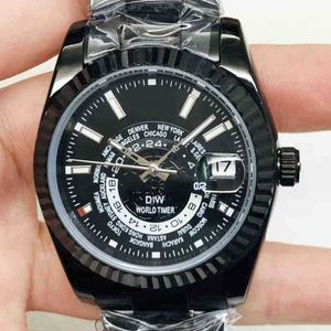 2824 3135 Luxury Watch Es N C Date AAAAA MEN MEKANISKA WATCH Automatisk loggutrymme Electric Black Swiss varumärke Wristwatch