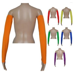 Ginocchiere 1 paio manica braccio donna uomo stile lungo protezione elastica traspirante asciugatura rapida ciclismo corsa maniche sportive