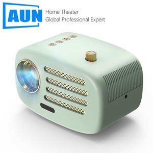 Projetores de home theater projetores aun ph30c led mini projector portátil sincronização Android iOS Telefone 4K Video Game Beamer WiFi Smart TV R230306