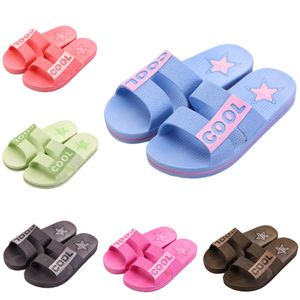 Slippers Indoor outdoor soft coffee black pink blue women men shoes Beach Coast bathroom antiskid sandal size 36-45