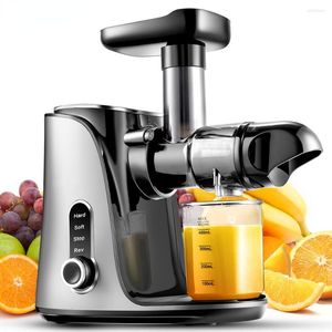 Juicers Automatisk orange Juicer Slow Jucer Electric Smoothie Blender Machine Sojabönmjölkslipblandare