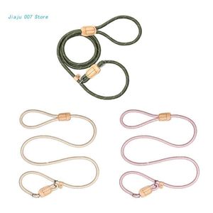 Katthalsar leder C9GA Dogs Leash Small Medium Pet Training Puppies Walking Harness 56ft 230309