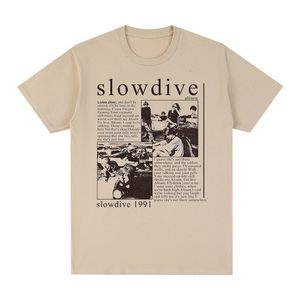 Mens TShirts Slowdive Alison 1991 Vintage Tshirt Tour 90s Classic Cotton Men T shirt TEE TSHIRT Womens Tops Unisex 230310