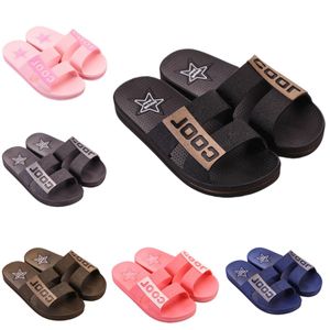 Slipare inomhus utomhus mjukt grönt lila kaffe kvinnor män skor strand kust badrum antiskid sandal storlek 36-45