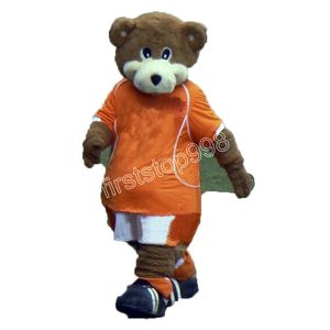 Costumi per mascotte Bea da calcio di alta qualità per adulti Simulazione Personaggio dei cartoni animati Anime Tema Adulti Taglia Natale Pubblicità esterna Vestito per uomo Donna