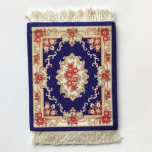Bordduk Vintage Retro Tassel Persiska vindisolering Kuddar mjuka andningsbara placemat po bakgrund rekvisita heminredning