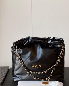 Damen 22 Neueste Produkte Müll-Umhänge-Clutch-Tasche, Luxus-Designer-Metallkette, Fitnessstudio, Reise-Tragetaschen, Handtaschen, Herren-Geldbörsen, echtes Leder, Schultergepäck, Umhängetaschen